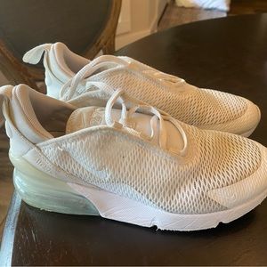 Youth Nike Air Max white(ish); EUC